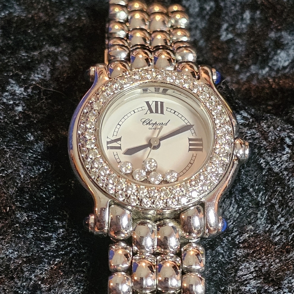Chopard Diamond Happy Sport Ladies Watch Size S
